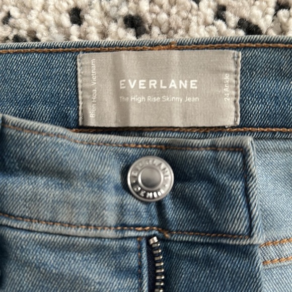 Everlane High Rise Skinny Jeans - Picture 3 of 7